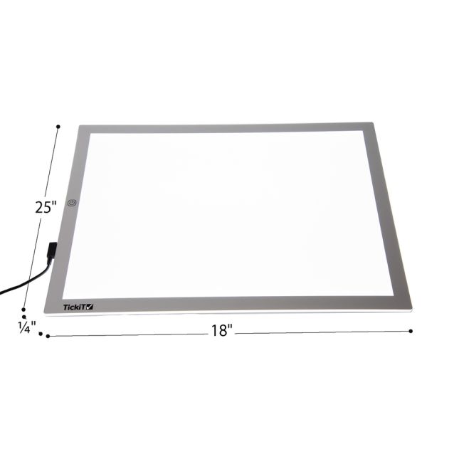 TickiT® Light Panel Rectangular - Large