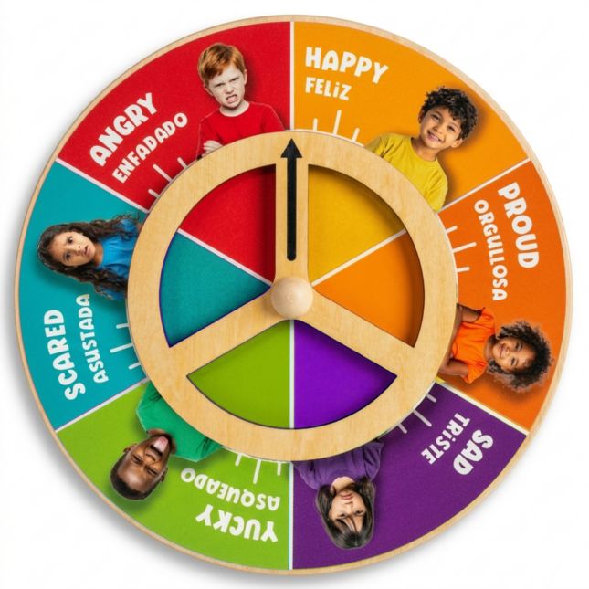 Steer Your Emotions Wheel 10" - Expressions