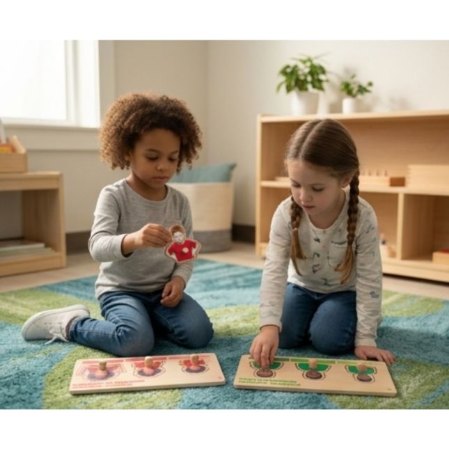 My Emotions Peg Puzzles - Set of 6