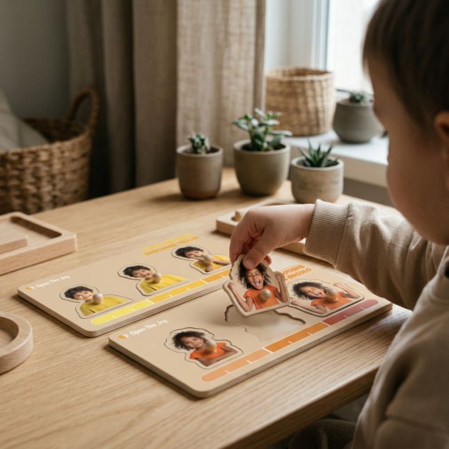 My Emotions Peg Puzzles - Set of 6