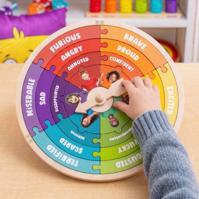 My Emotions Wheel Puzzle - 24pcs