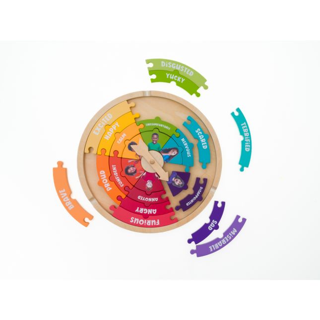 My Emotions Wheel Puzzle - 24pcs