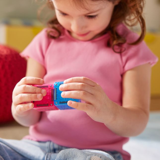 MAGNA-TILES® microMAGS Cubes - 9 pieces