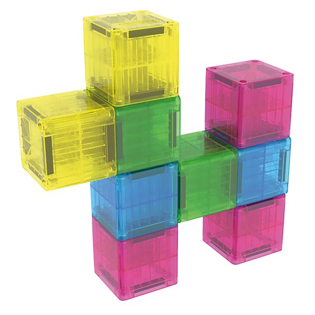 MAGNA-TILES® microMAGS Cubes - 9 pieces