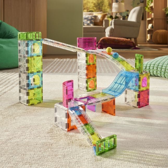 MAGNA-TILES® Rail Racers Max - 80 pieces