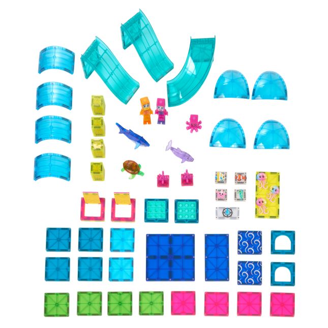MAGNA-TILES® Undersea Adventure - 58 pieces