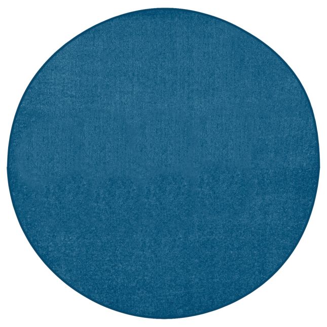 Mt. St. Helens Marine Blue Oval Solid Carpet