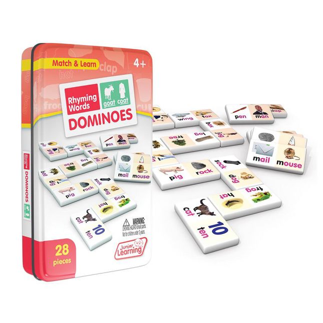 Rhyming Words Dominoes - 28 pieces
