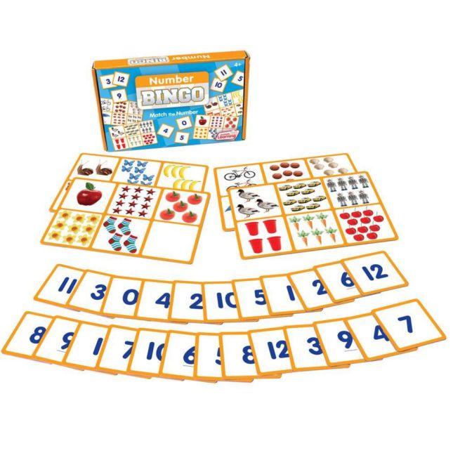 Number Bingo - 4 boards 24 cards