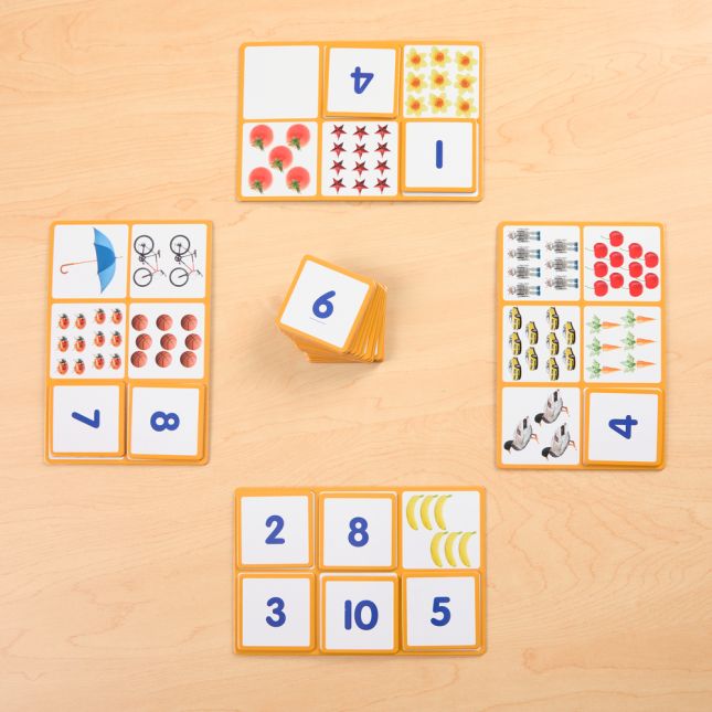 Number Bingo - 4 boards 24 cards
