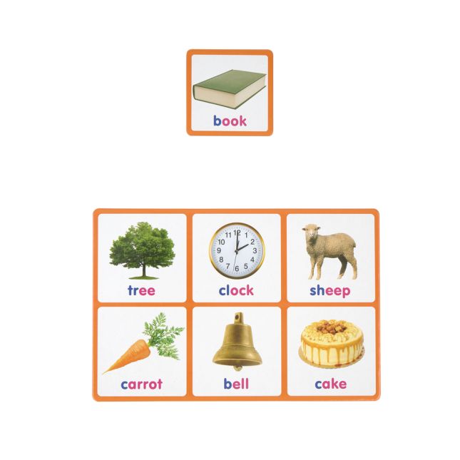 Rhyming Bingo - 4 boards 24 cards
