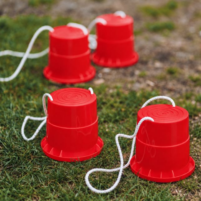 Stand Tall Bucket Stilts – Set of 3 Pairs