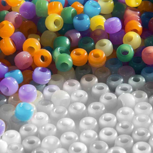 500 UV Color Changing Beads - 500 beads