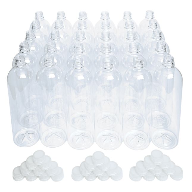 Steve Spangler Science® 1-Liter Bottles with Caps - Set Of 30