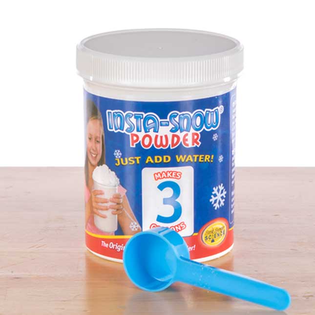 Snow To Go! Insta-Snow 8 Ounce Jar