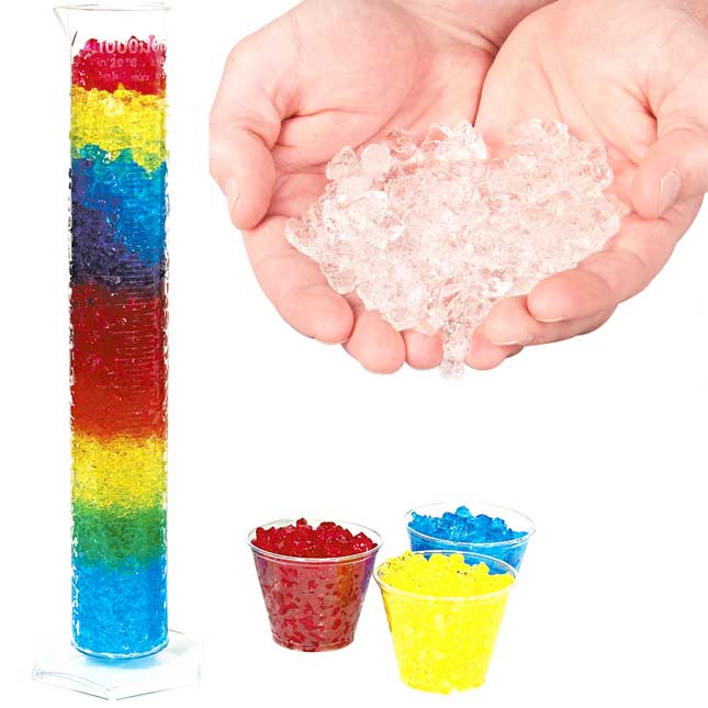 Red, Yellow, And Blue Water Jelly Crystals™ - 1.5 lb.