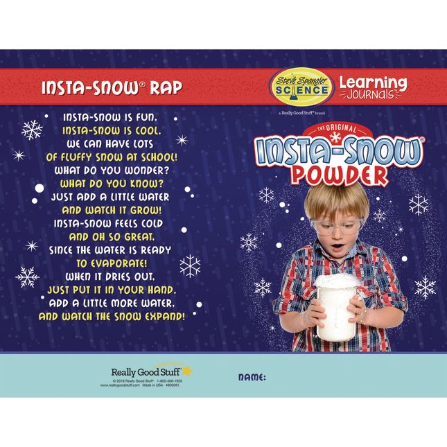 Science Learning Journals™ - Insta-Snow® By Steve Spangler Science - 24 journals