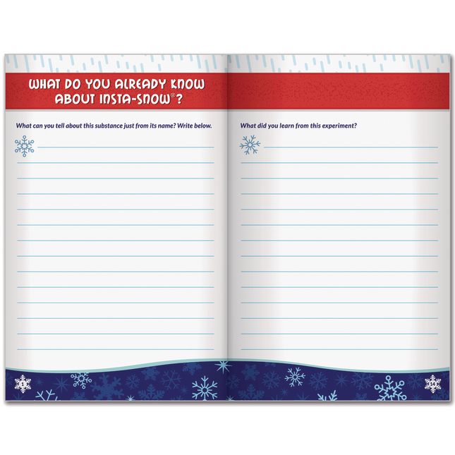 Science Learning Journals™ - Insta-Snow® By Steve Spangler Science - 24 journals