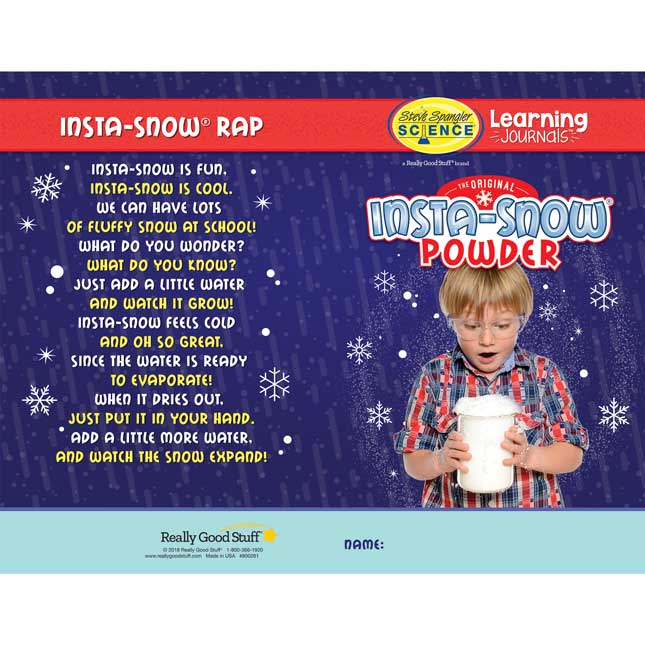 Science Learning Journals™ And Insta-Snow® Kit By Steve Spangler Science™