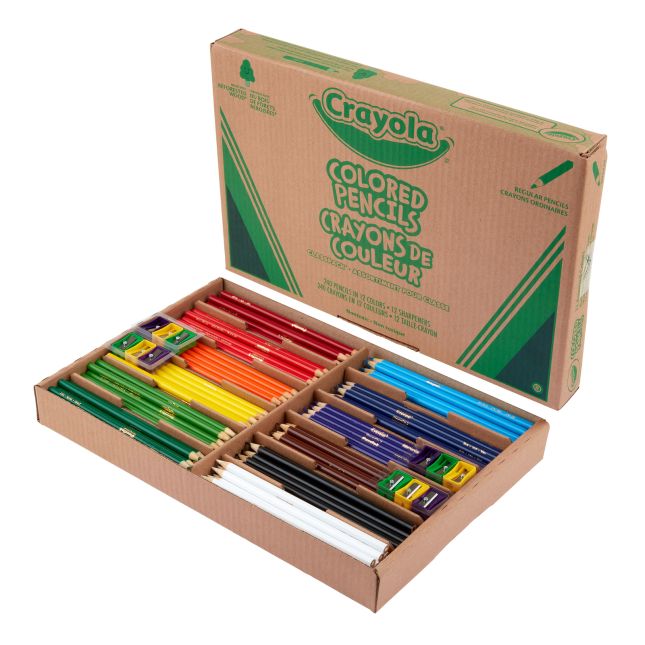 Crayola Colored Pencil Set, Colors of the World, 150 Ct