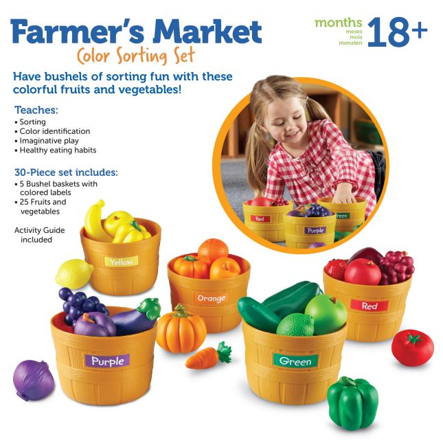 Farmers Market Color Sorting Set