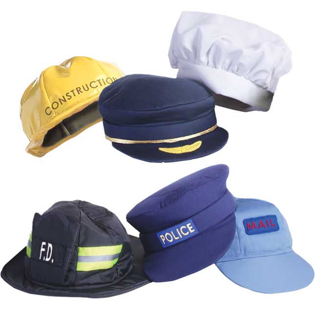 Our Community Helper Hats - Set Of 6