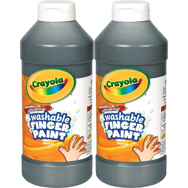 Crayola® Washable Finger Paint - 16oz - Set Of 2