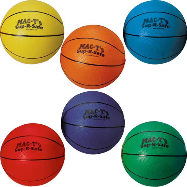 Sup-R-Safe Basketball - Set Of 6