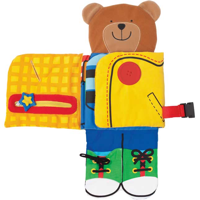 Dress-Up Bear - Soft Activity Book