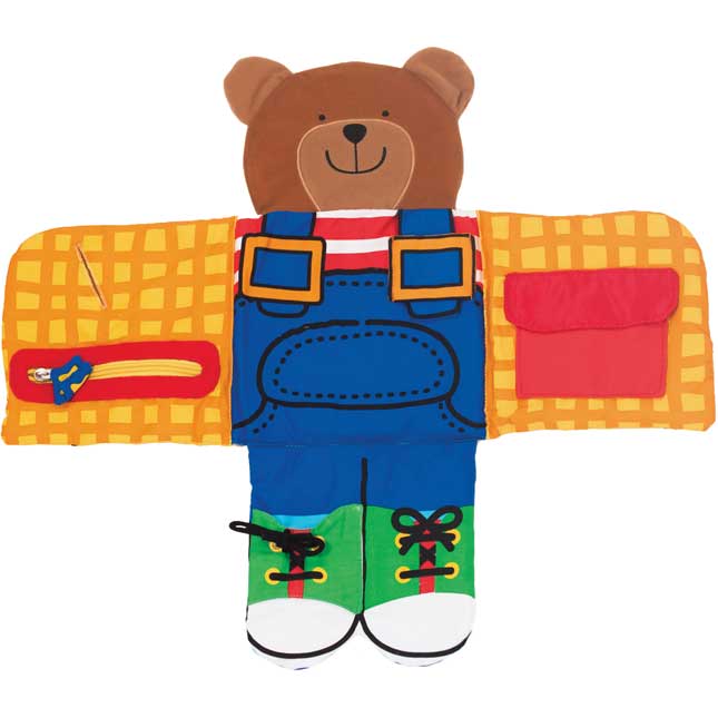 Dress-Up Bear - Soft Activity Book