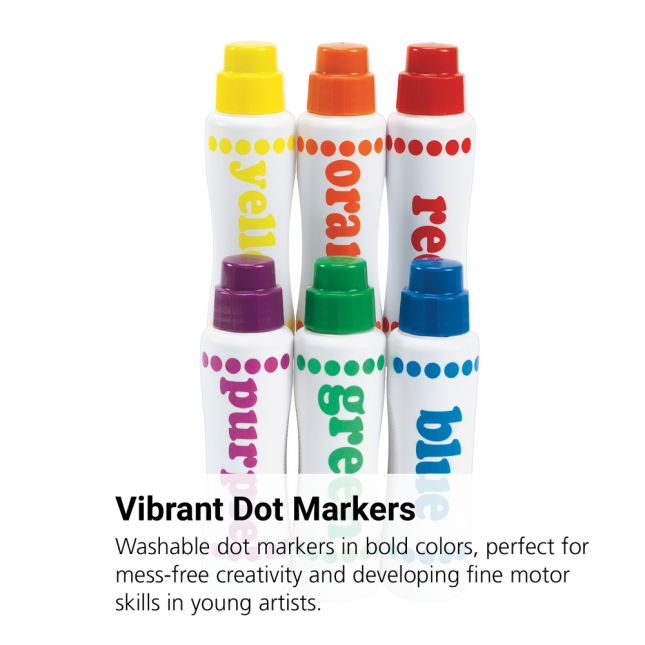 Do A Dot Rainbow Markers (6 Pack)