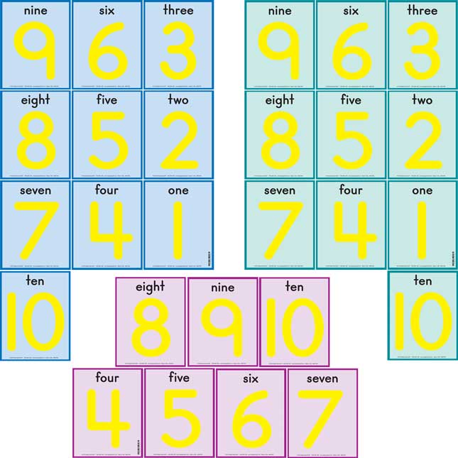 Ten-Frames Practice Mats