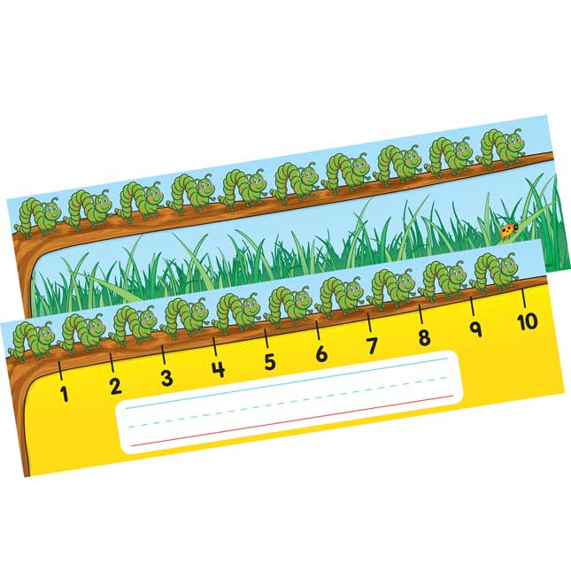 free printable inch worm preschool ruler