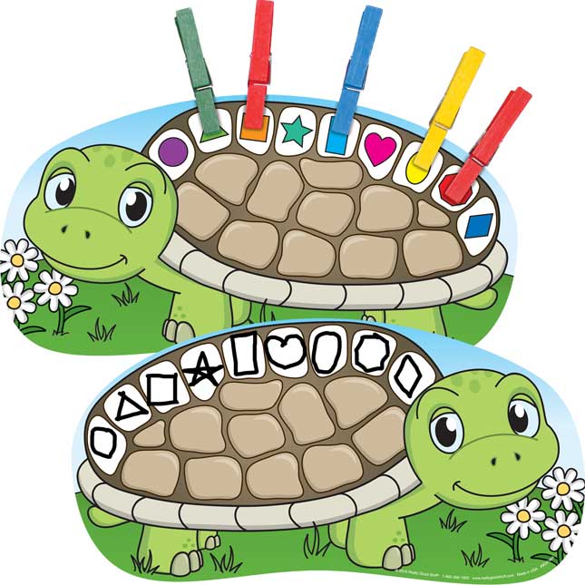 Clip-A-Shape Turtles Kit - 42-piece kit