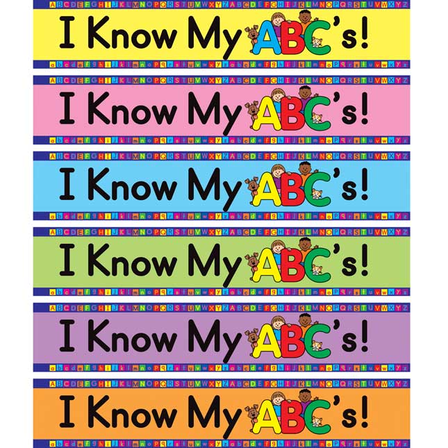 I Know My ABCs! Loop Bracelets - 36 bracelets