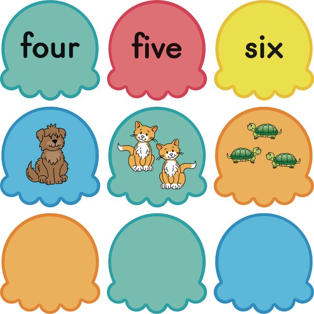 Matching Scoops And Cones Activity™ - Numbers - 57-piece set