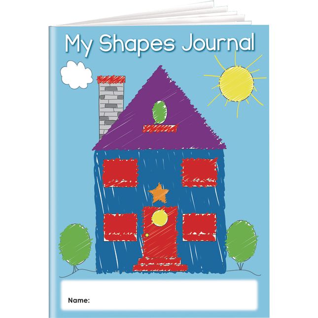 Really Good Stuff® My Shapes Journals - 12 journals