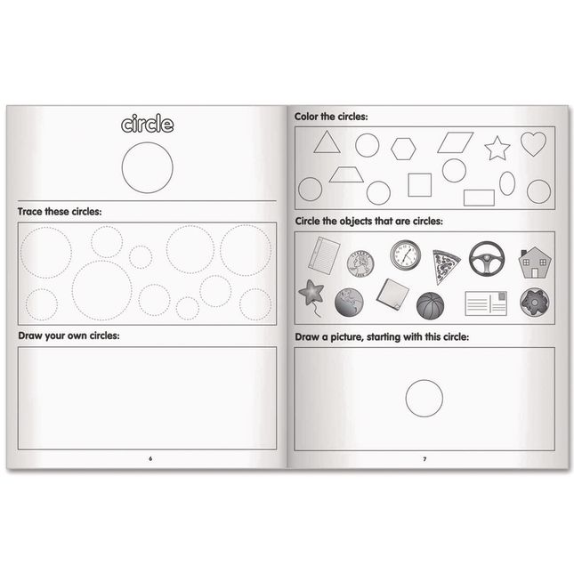 Really Good Stuff® My Shapes Journals - 12 journals