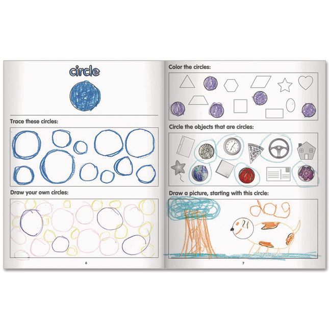 Really Good Stuff® My Shapes Journals - 12 journals