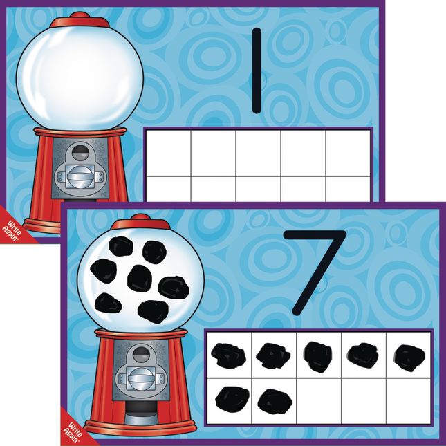 Really Good Stuff® Numbers Through 10 Practice Mats - 8 mats_0