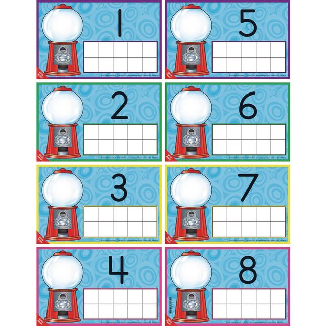 Really Good Stuff® Numbers Through 10 Practice Mats - 8 mats_2