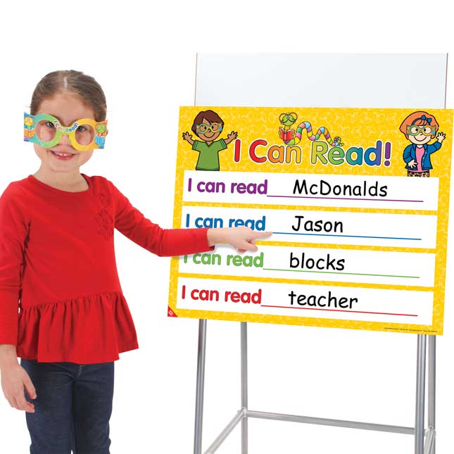 I Can Read! Poster And Glasses Kit - 1 poster, 32 glasses