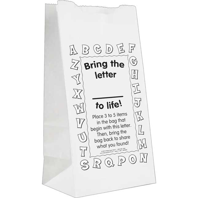 Bring A Letter To Life Bags