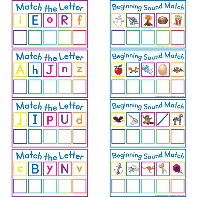 Letter Match Mats™ And Letters Kit