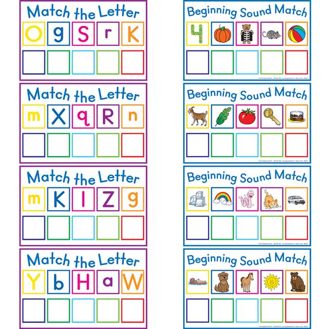 Letter Match Mats™ And Letters Kit