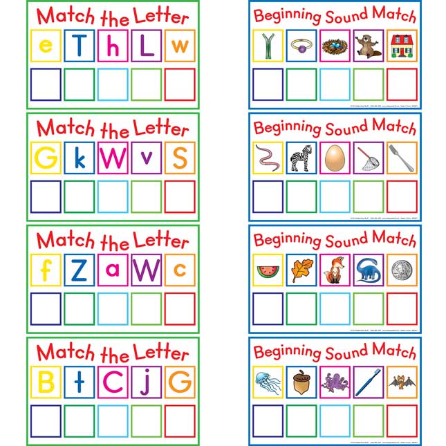 Letter Match Mats™ And Letters Kit