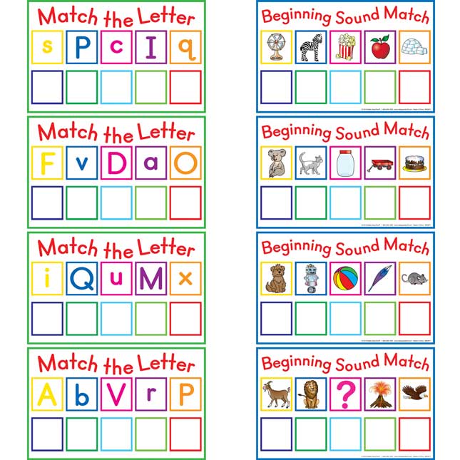 Letter Match Mats™ And Letters Kit