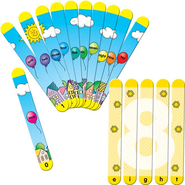 Picture Sticks™ - Counting To Ten