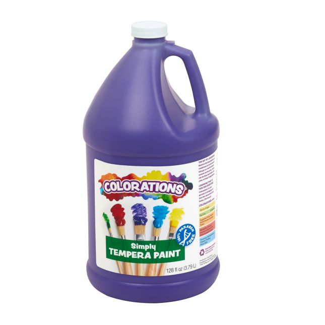 Colorations® Simply Tempera Paint - 1 Gallon