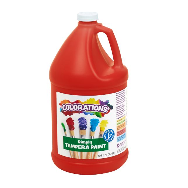 Colorations® Simply Tempera Paint - 1 Gallon